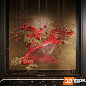 Lobby Decoration Skp Files 